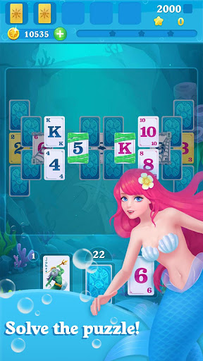 Solitaire Mermaid & Fish screenshots 6