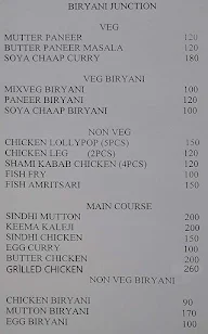 Biryani Junction menu 1