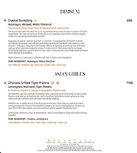 The Lotus Oriental - The Leela Palace menu 5