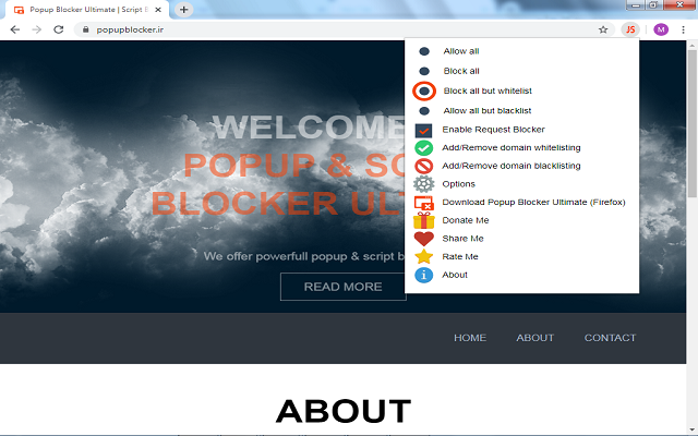 Script Blocker Ultimate (NoScript,Disable JS) Preview image 0