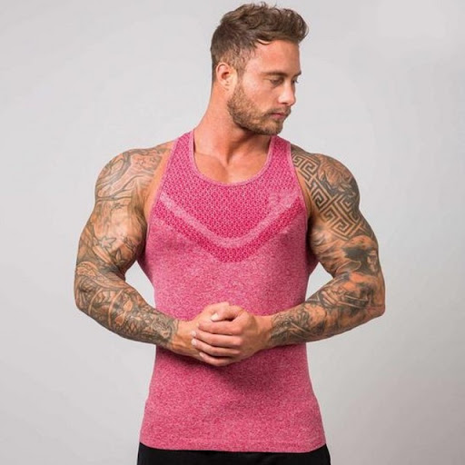 Title 7, Mens Muscle Workout Running Vest Sports Traini...