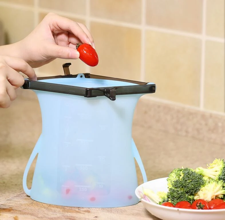 Title 2, Sac de conservation alimentaire en silicone pol...