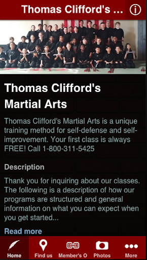 Thomas Clifford Martial Arts