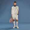 adidas x gucci viscose zip up jacket white