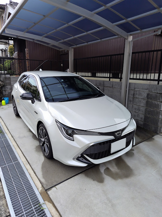 カローラスポーツの洗車・黄砂嫌い・ドライブに関するカスタム事例の投稿画像1枚目