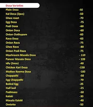 Raja Rani Family Restaurant menu 2