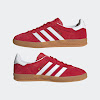 gazelle indoor scarlet / footwear white / scarlet