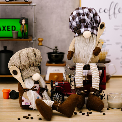 Title 3, Coffee Chef Cap Hanging Back Rudolf Doll – Add ...