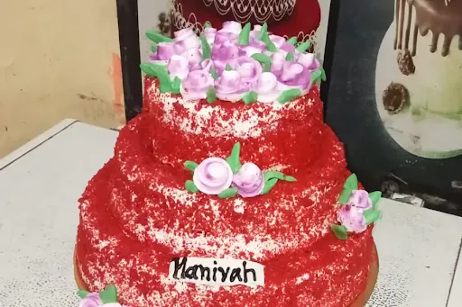 Red Velvet Fruit Cake [1.5 Kg]