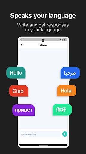 Screenshot Cleverr - AI Assistant Chatbot