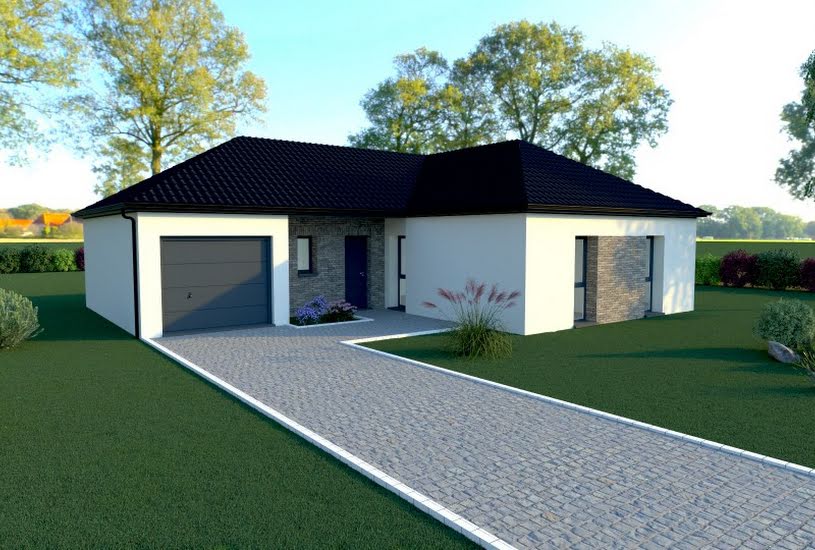  Vente Terrain + Maison - Terrain : 600m² - Maison : 89m² à Faumont (59310) 