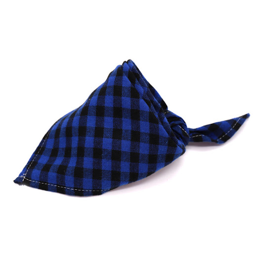 Title 28, Cotton flannel baby plaid triangle scarf, soft ...