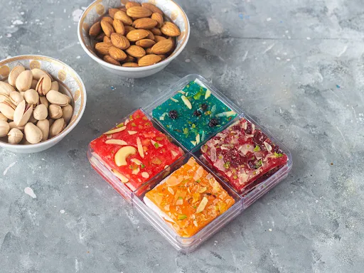 Assorted Iced Halwa [1 Box, 250 Grams]