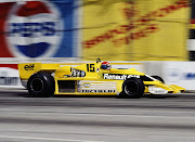 Jean Pierre Jabouille drives the #15 Renault Turbo RS01 during the United States Grand Prix West on April 3 1978 at Long Beach street circuit in Long Beach, California.