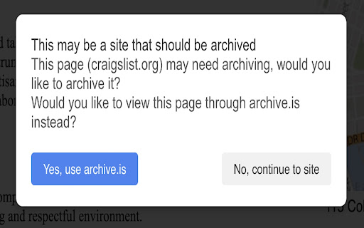 Archive.is Redirector