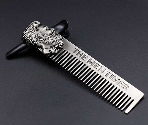 Title 2, Stainless Steel American Fluffy Comb, Brushes a...