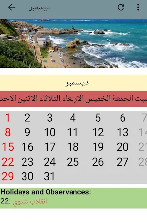 Algeria Calendar 2020 screenshot 4