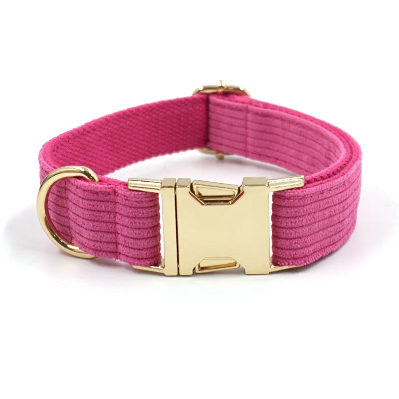 Collar para perro de pana suave y simple Comodidad y estilo para tu amigo peludo. Duradero, fácil de poner y quitar. Perfecto para uso diario.
