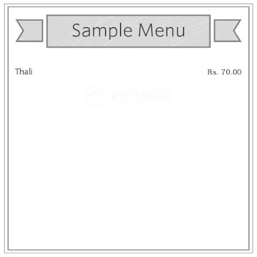 Gupta Bhojnalay menu 