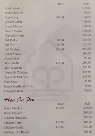 Paqwaan- Hotel Ashish Palace menu 2