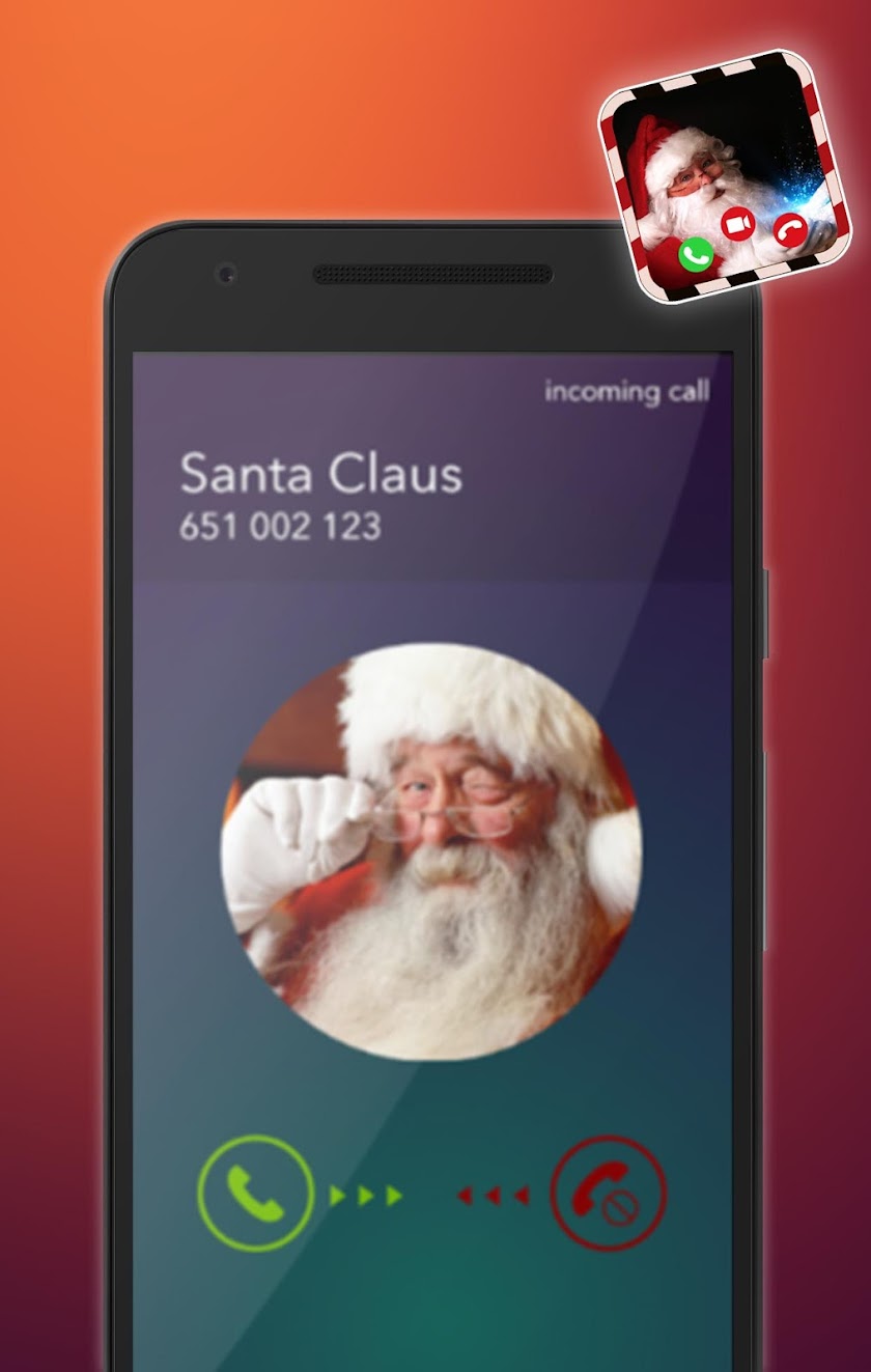 Call From Santa ! Prank Screen 3