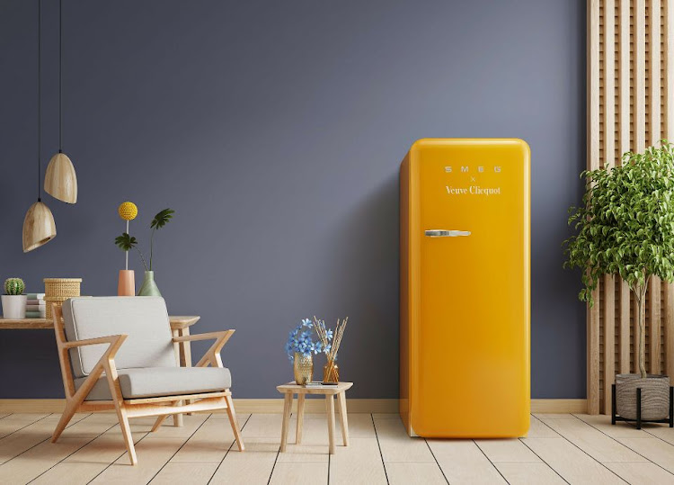 Veuve Clicquot X Smeg collaboration.