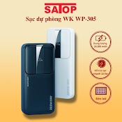 Sạc Dự Phòng 20000Mah Wp - 303 Tích Hợp Sạc Nhanh Pd 20W + Quickcharge 22.5W Pin Dự Phòng Chính Hãng 2 Cổng Tiện Lợi Satop