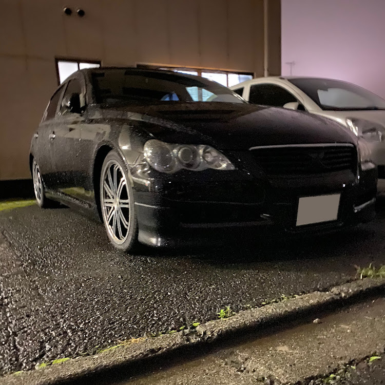 マークXのハーフエアロ・車検完了に関するカスタム事例の投稿画像1枚目