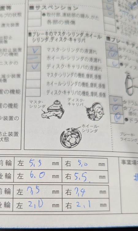 RCのブレーキパッド交換・DIYに関するカスタム事例の投稿画像1枚目