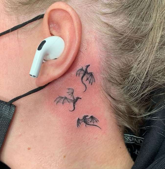 The ear tattoo