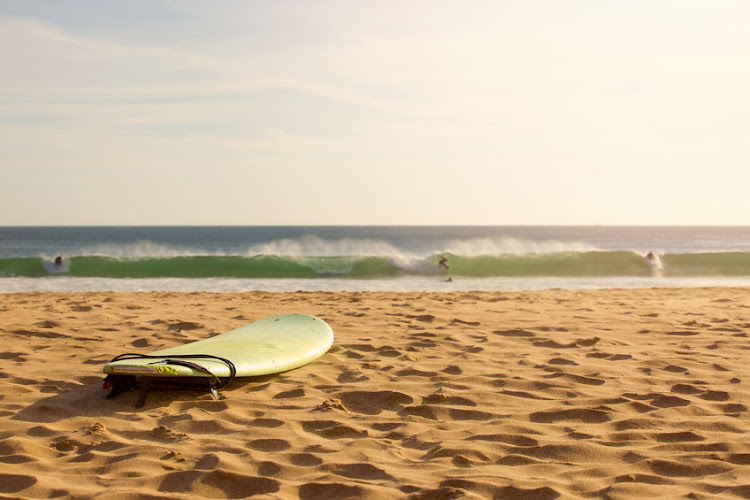 The man was arrested just after 5pm on Saturday, shortly after discussing the waves with his son and a friend. File photo.