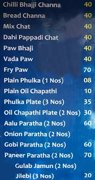 Vijay Delhi Chats menu 5