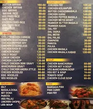 New Bangalore Dum Biriyani menu 1