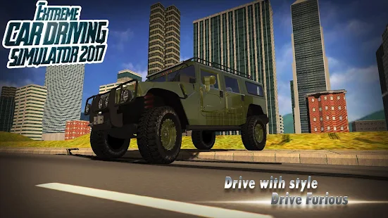  Extreme Car Driving Simulator 2017- 스크린샷 미리보기 이미지  