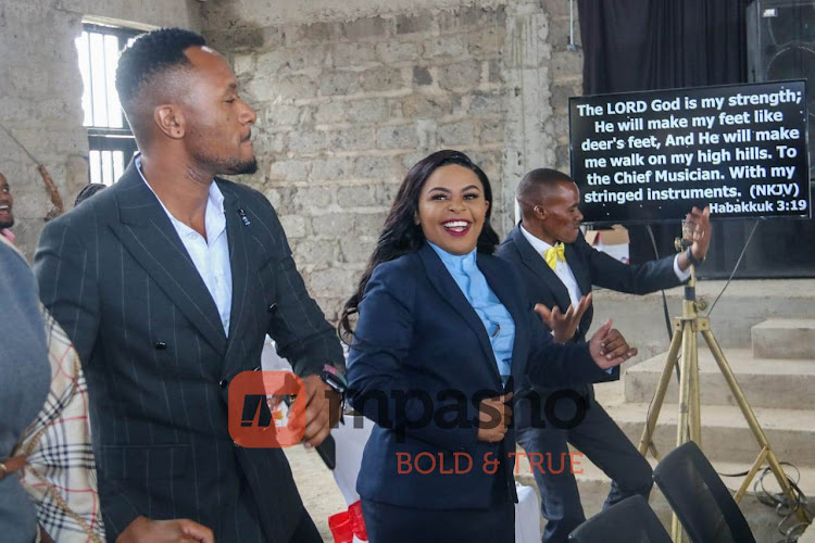 DJ Mo shows up for Size 8's ordination into ministry as a pastor