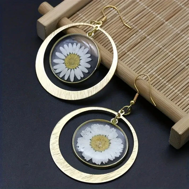 Boucles d'oreilles Bohemia Gave Her Eternal Flower