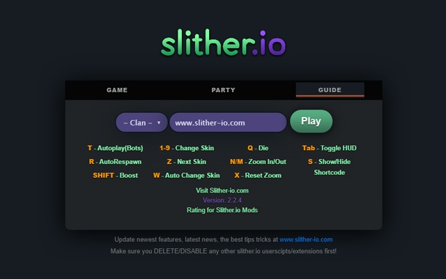 Slither Io Mods Zoom Unlock Skins Bots سوق Chrome الإلكتروني - how to get free robux special tips 2019 التطبيقات على