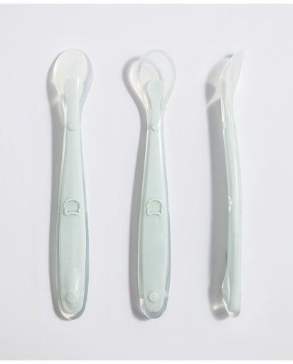 Title 3, Silicone Baby Food Supplement Spoon Soft Tip Ea...