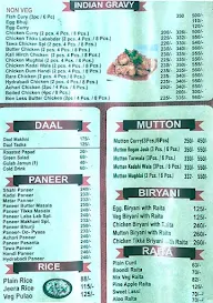 Nawabi Kitchen menu 2