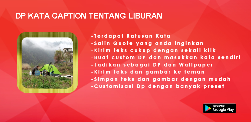 Download DP Kata Caption Tentang Liburan APK latest version app for