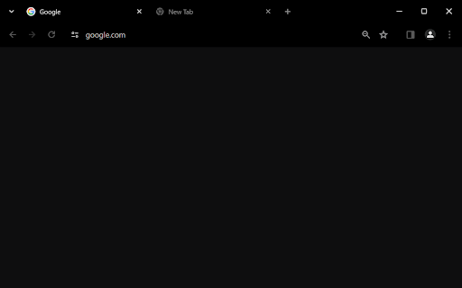 CHROLED - Borderless, Pure Black Theme