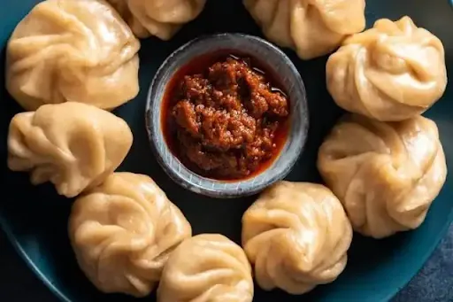 Mutton Steamed Momos [8 Pieces]