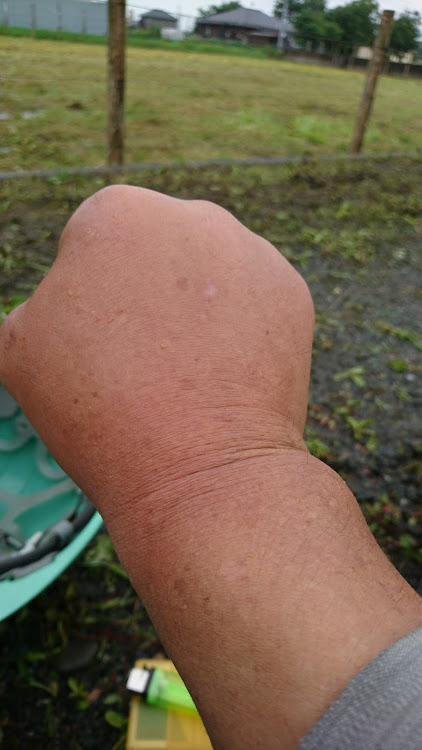 フォレスターの豪雨・土砂災害の被災者の皆様、お見舞い申し上げます。・DIY・ドライブシャフトブーツ交換・また刺されたに関するカスタム事例の投稿画像5枚目