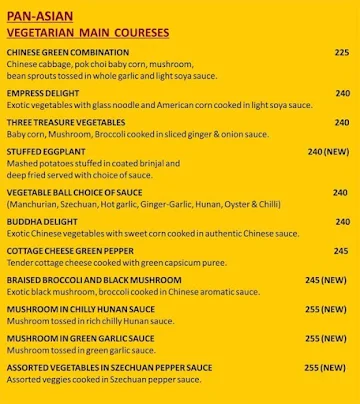 Viaan menu 