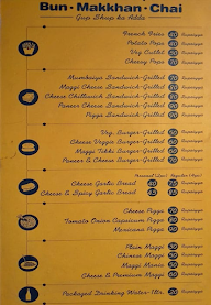 Bun Makkhan Chai menu 1