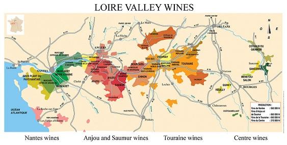 Image result for touraine wine map