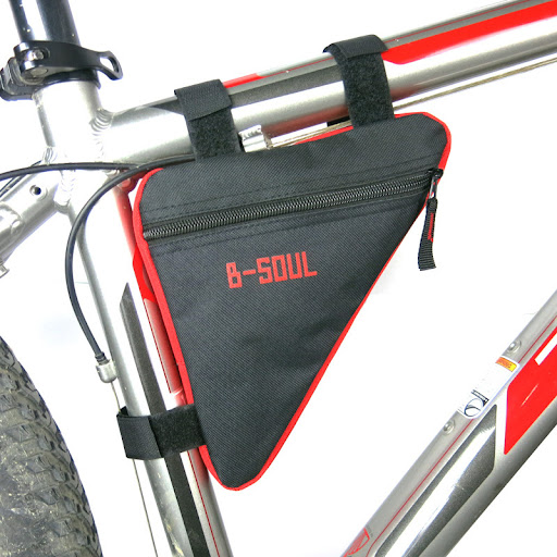 Title 6, Saddle bag for mountain bike triangle tool kit ...