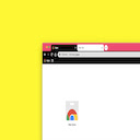 Pink white & Black Chrome extension download