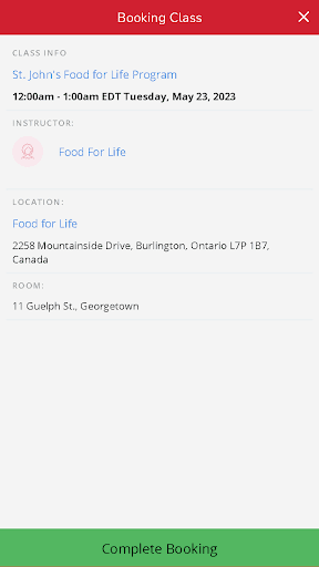 Screenshot Food for Life