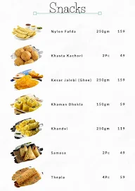 Patel's Chips & Crisps menu 1